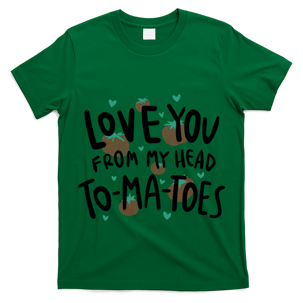 Love You Tomatoes Funny T-Shirt