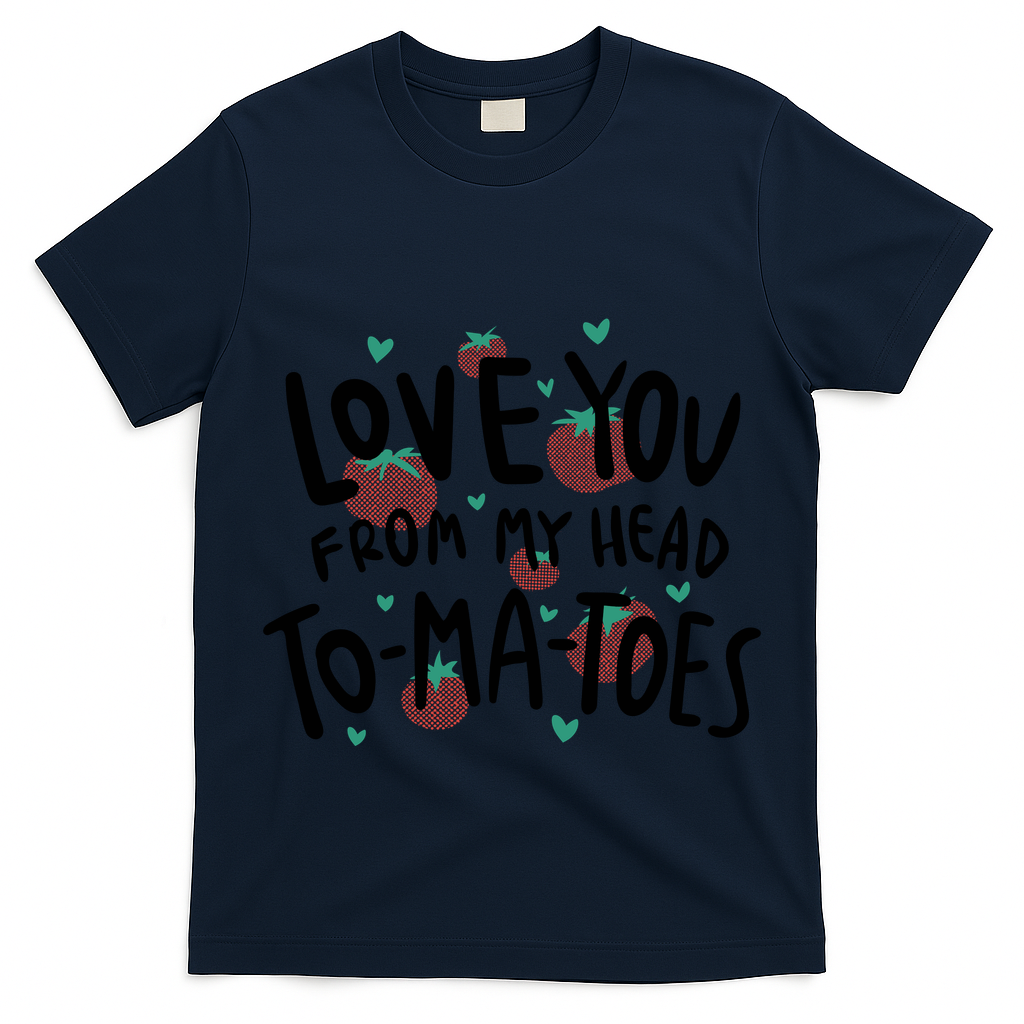 Love You Tomatoes Funny T-Shirt