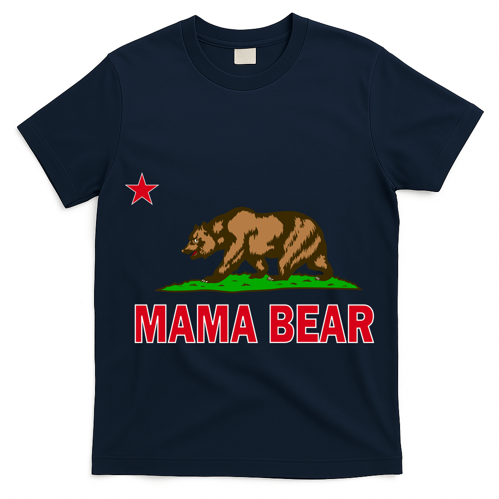 California Republic Mama Bear T-Shirt