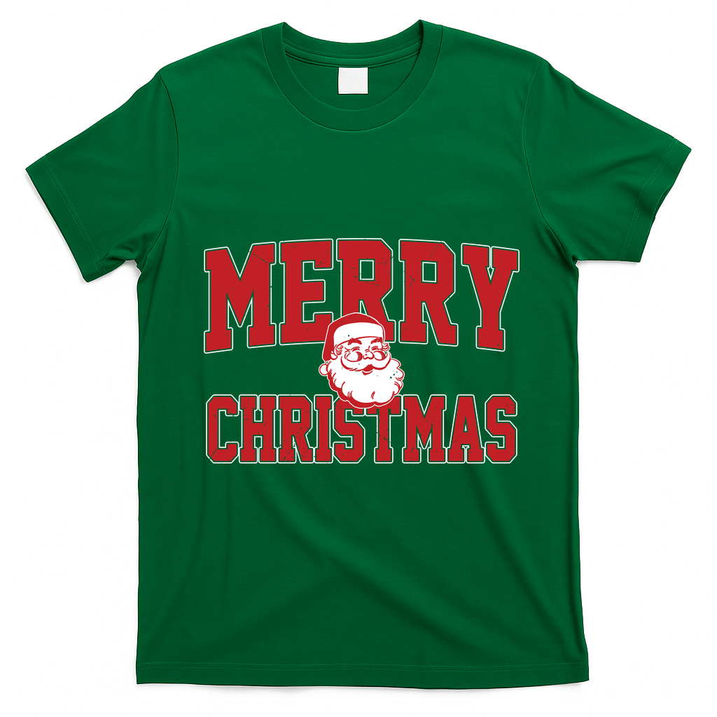 Merry Christmas Family Matching Outfit T-Shirt - Irish Green