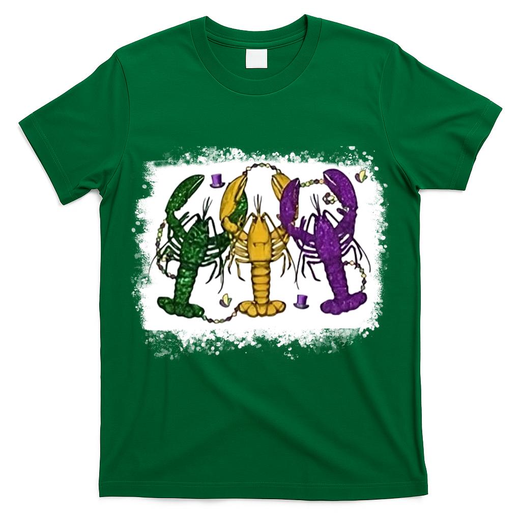 Mardi Gras Crawfish Happy Mardi Gras Matching Carnival Party Gift T-Shirt