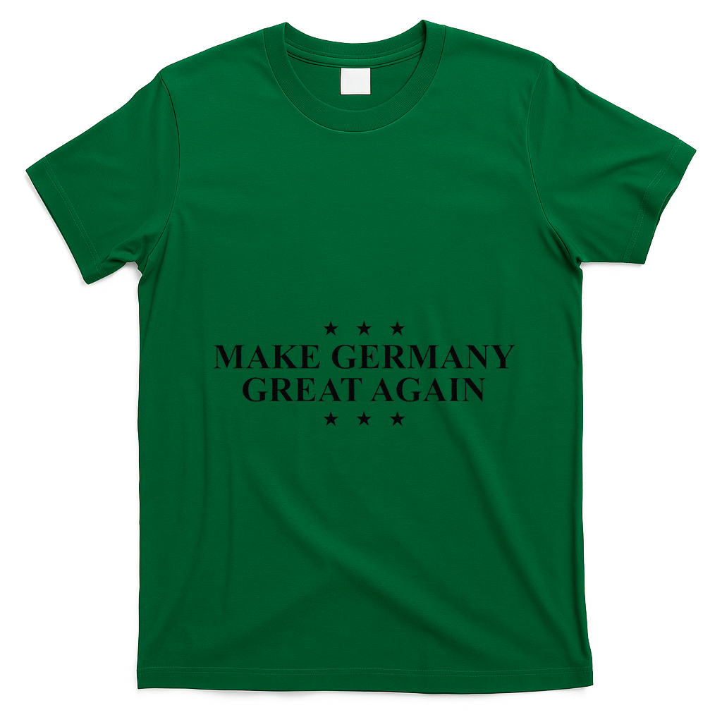 Make Germany Great Again Funny Trump Slogan Germany T-Shirt - Irish Green