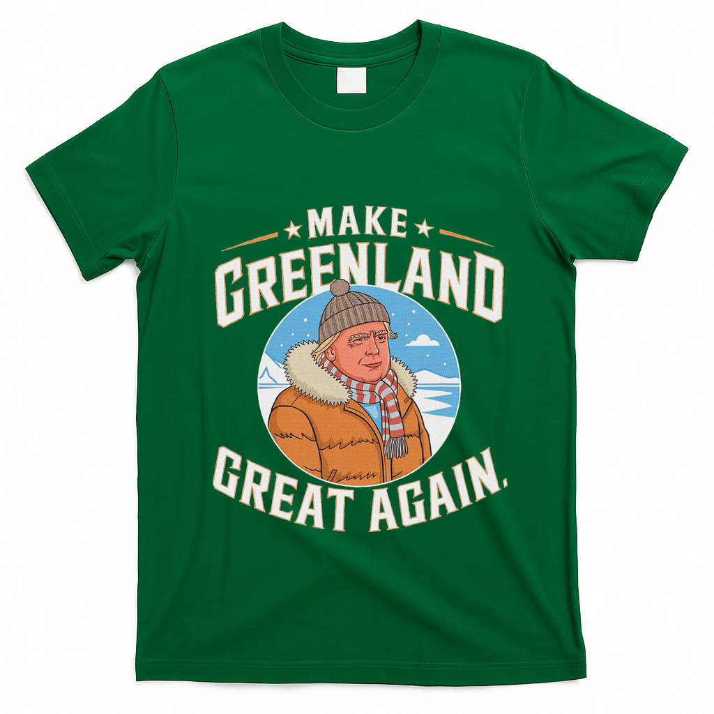 Make Greenland Great Again T-Shirt - Irish Green
