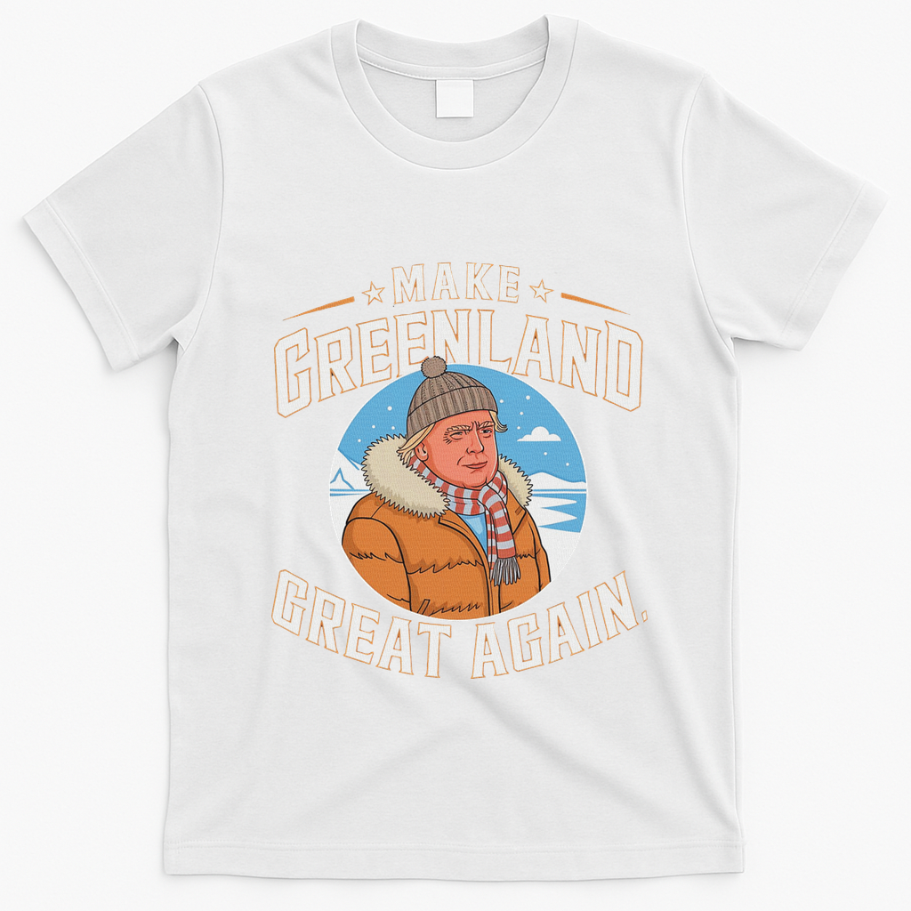 Make Greenland Great Again T-Shirt - White