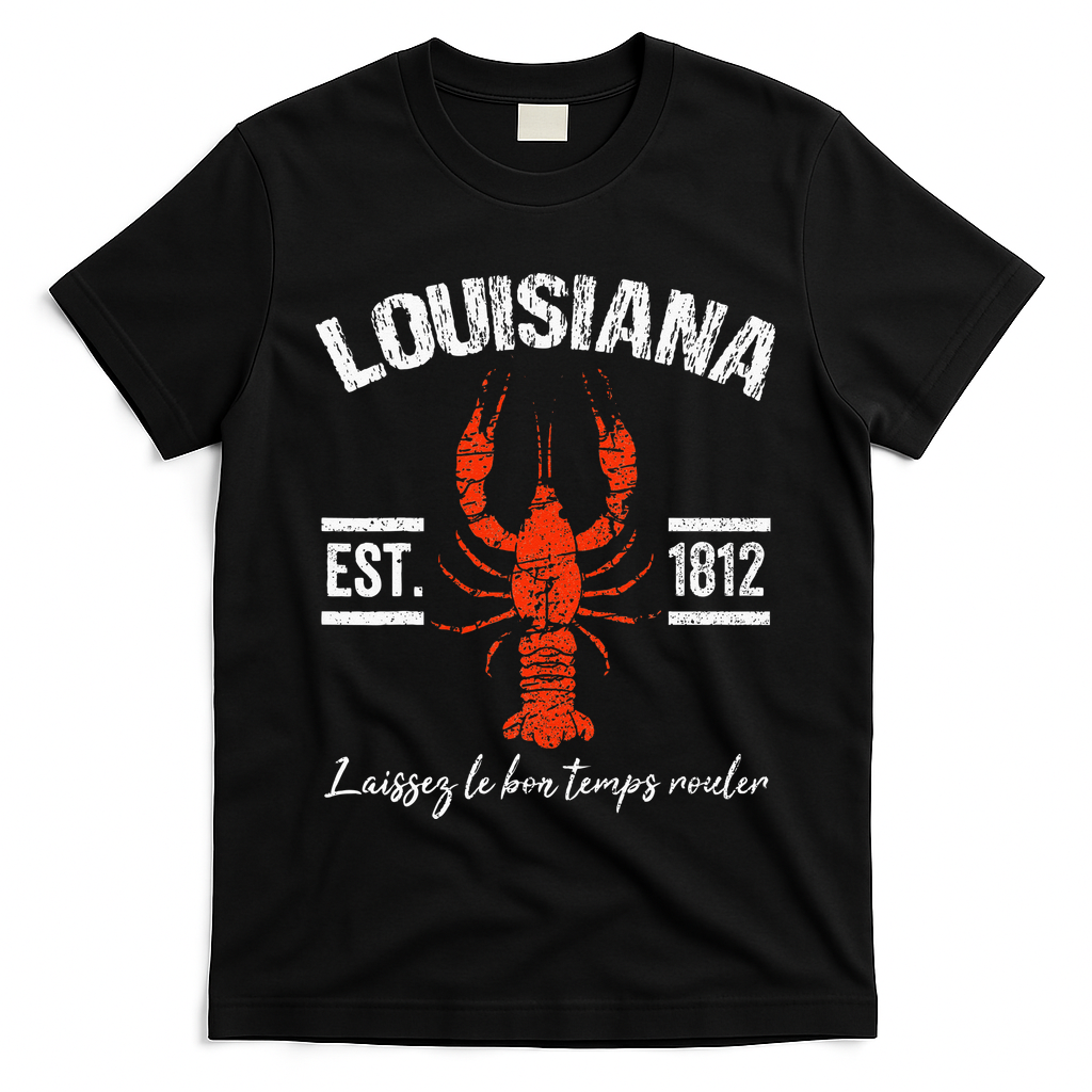Mardi Gras Louisiana Crawfish Tee New Orleans Men Women Gift T-Shirt