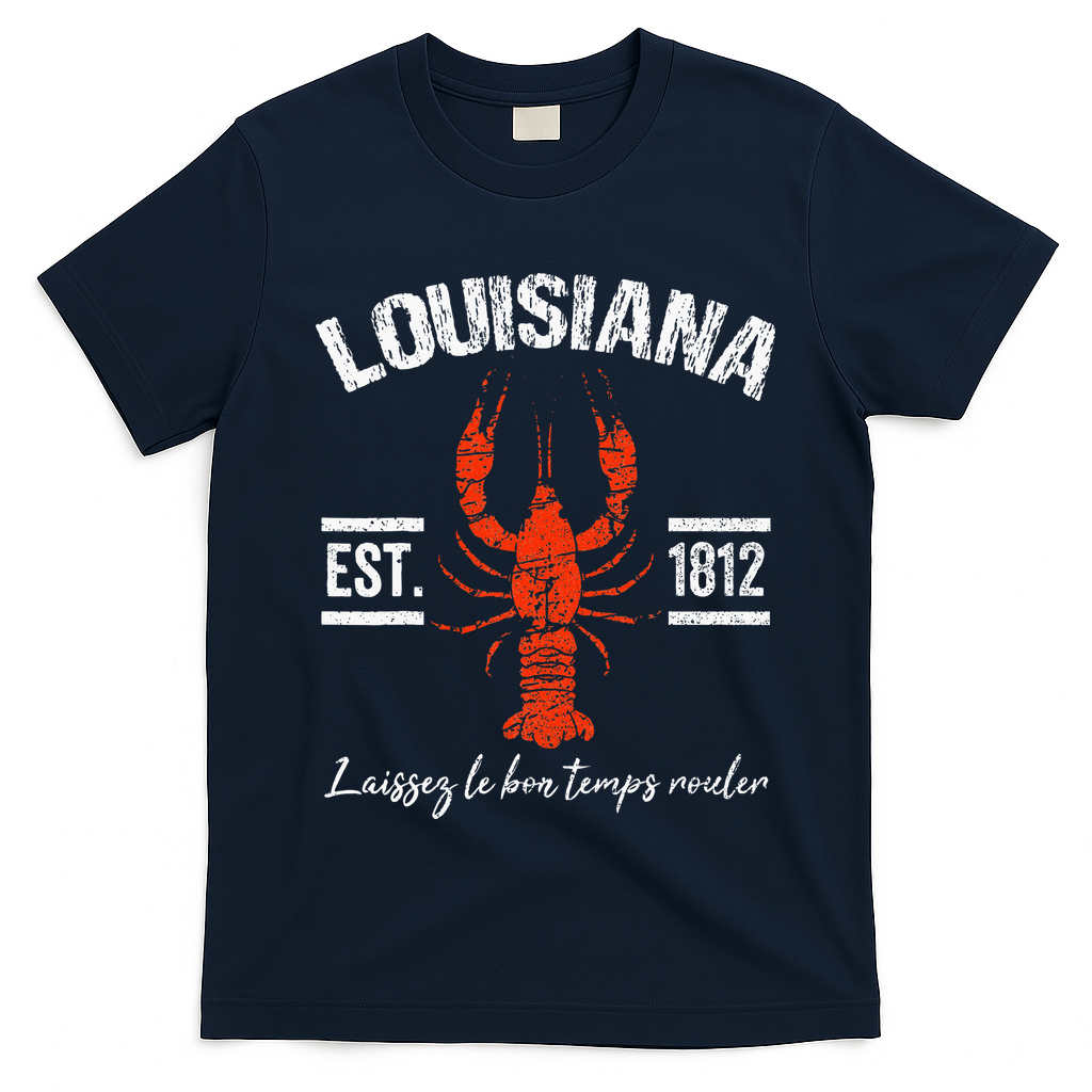 Mardi Gras Louisiana Crawfish Tee New Orleans Men Women Gift T-Shirt