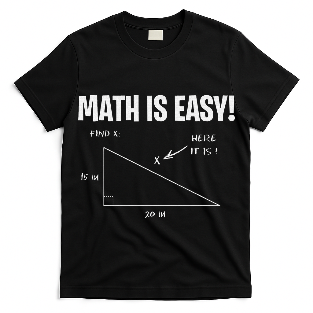 Math Geometry Mathematicians T-Shirt