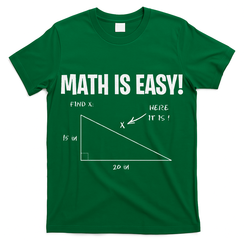 Math Geometry Mathematicians T-Shirt
