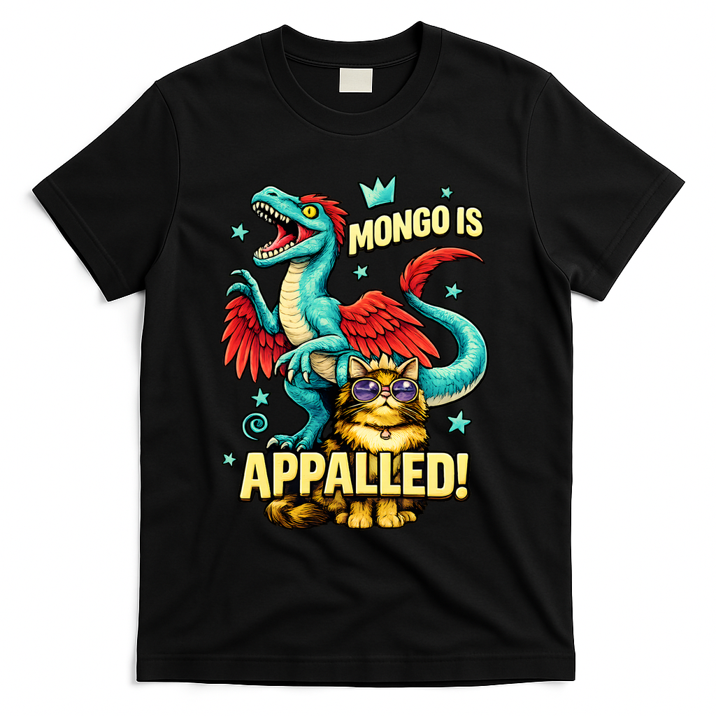 Mongo Is Appalled T-Shirt - Black