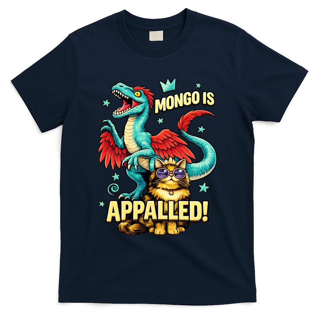 Mongo Is Appalled T-Shirt - Navy