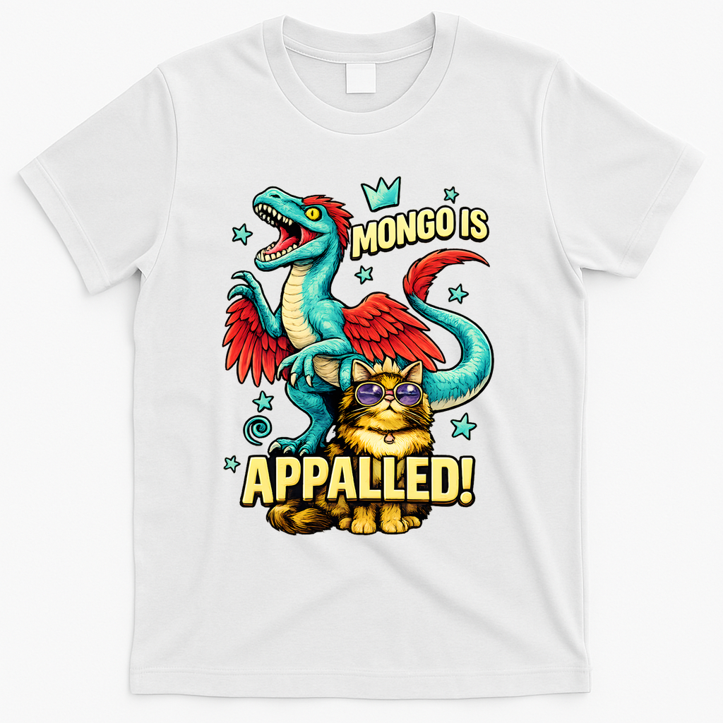 Mongo Is Appalled T-Shirt - White