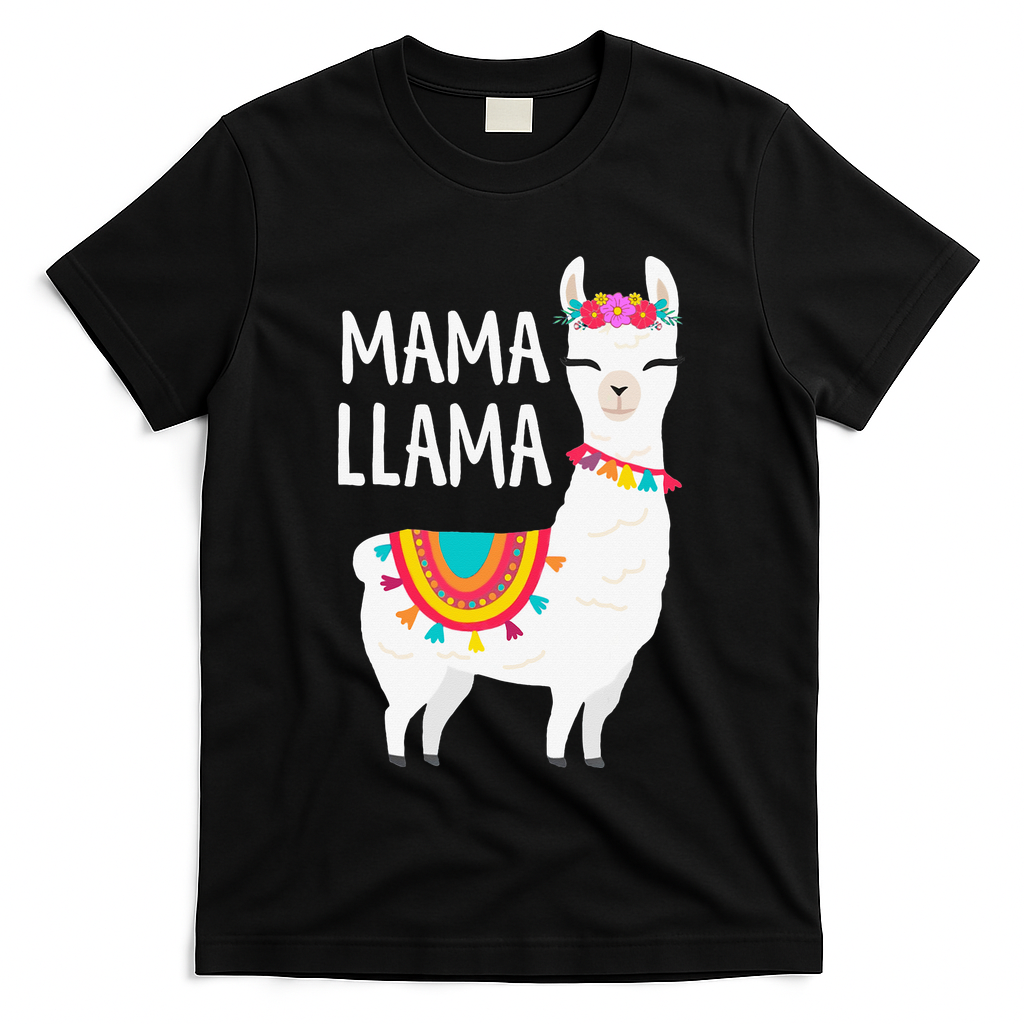 Mama Llama Mother Day T-Shirt