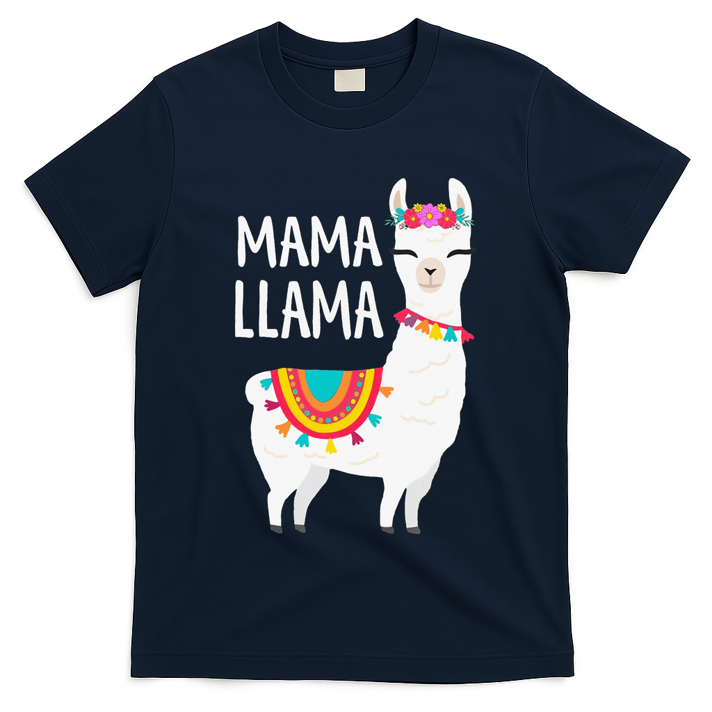Mama Llama Mother Day T-Shirt