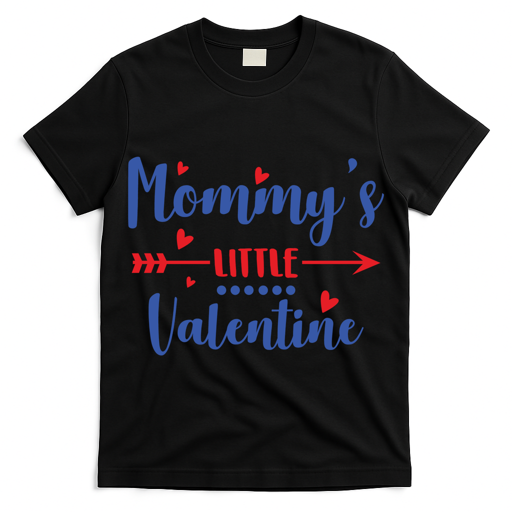 Mommy's Little Valentine Cute Holiday T-Shirt