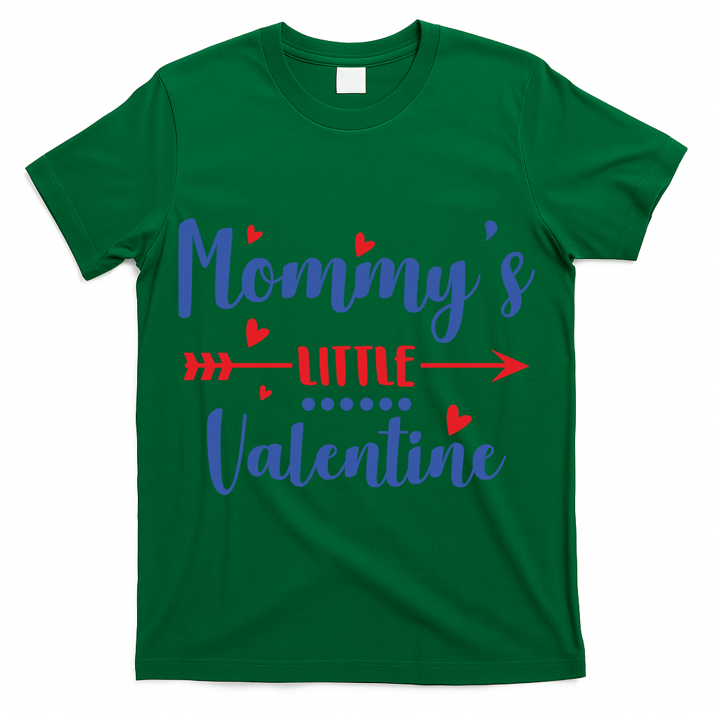 Mommy's Little Valentine Cute Holiday T-Shirt
