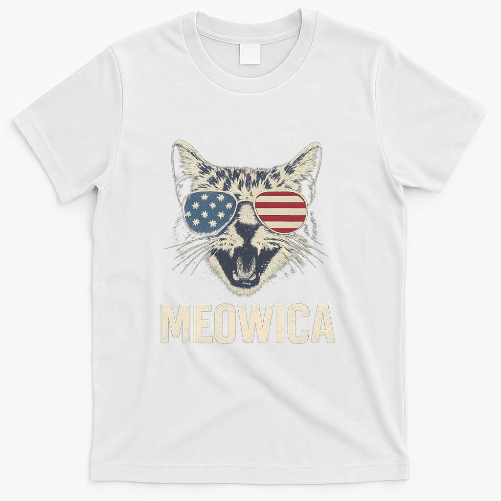 Meowica T-Shirt - White