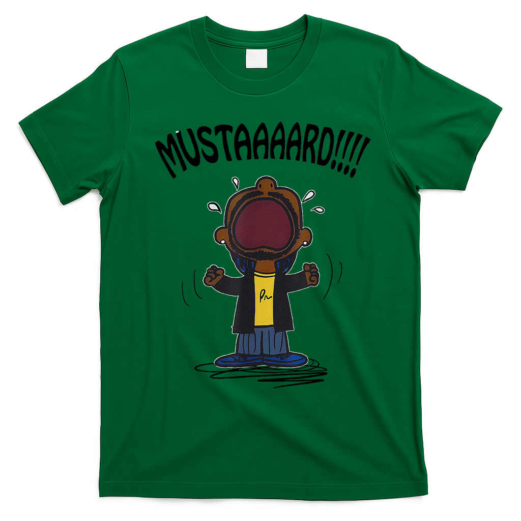 Mustard Meme T-Shirt - Irish Green