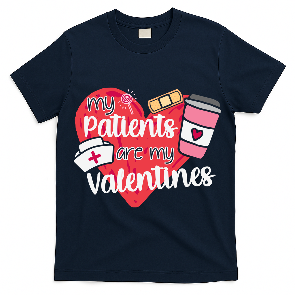 My Patients Are My Valentines Cute Nurse T-Shirt