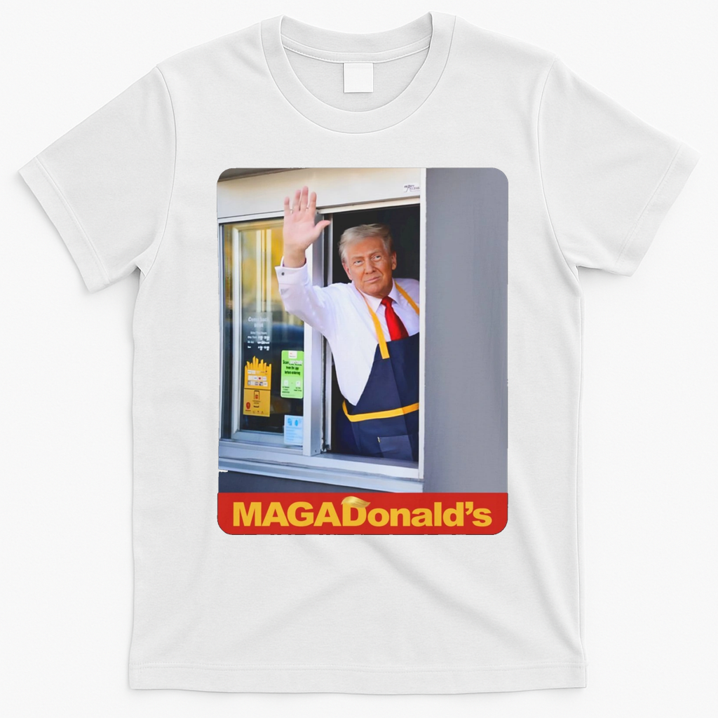 Magadonalds Trump Mcdonalds T-Shirt - White