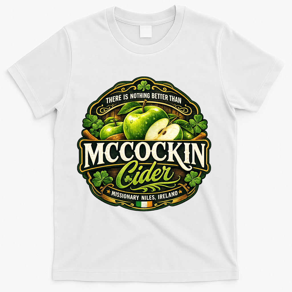 Nothing Better Than Mccockin Cider T-Shirt - White