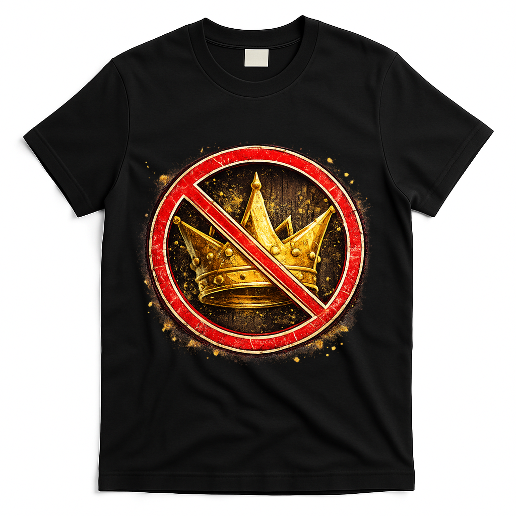 No Kings T-Shirt - Black