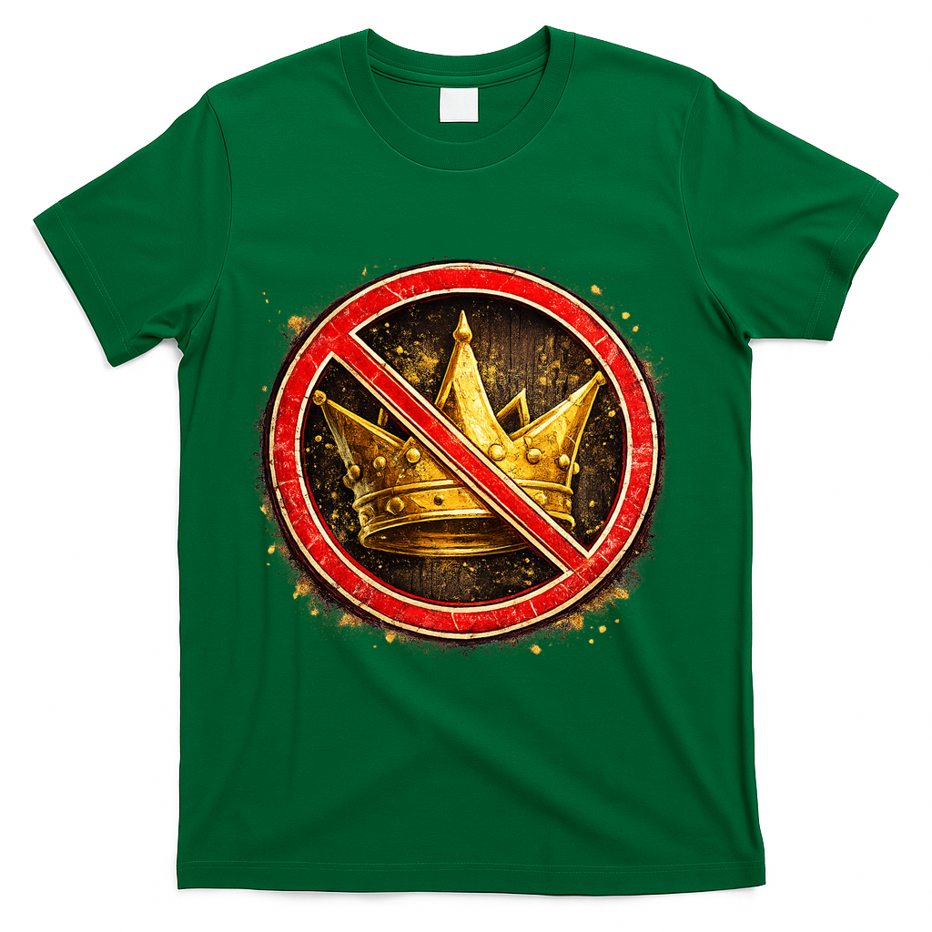No Kings T-Shirt - Green