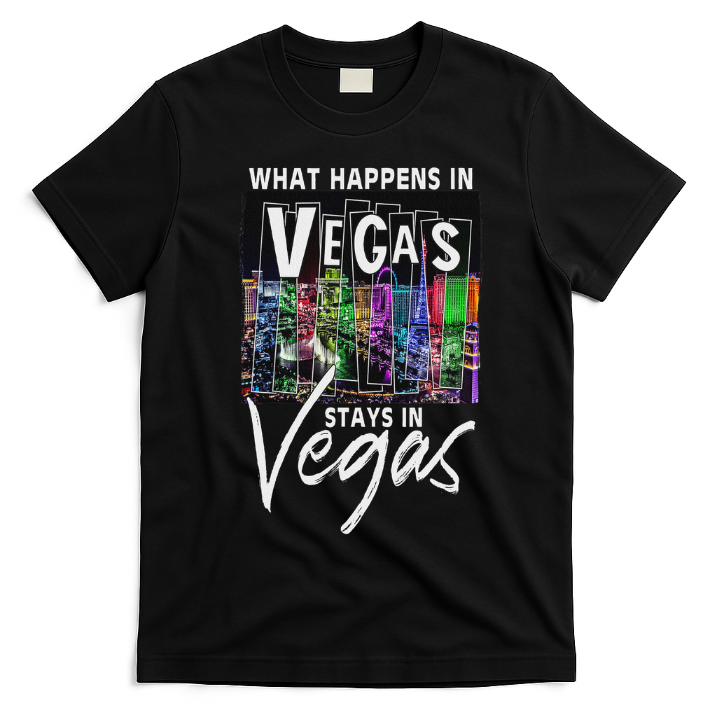 New Las Vegas Love For Holidays In Vegas Souvenir T-Shirt - Black