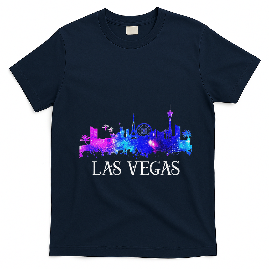 New Las Vegas Love Baby For Holidays In Vegas T-Shirt - Navy Blue