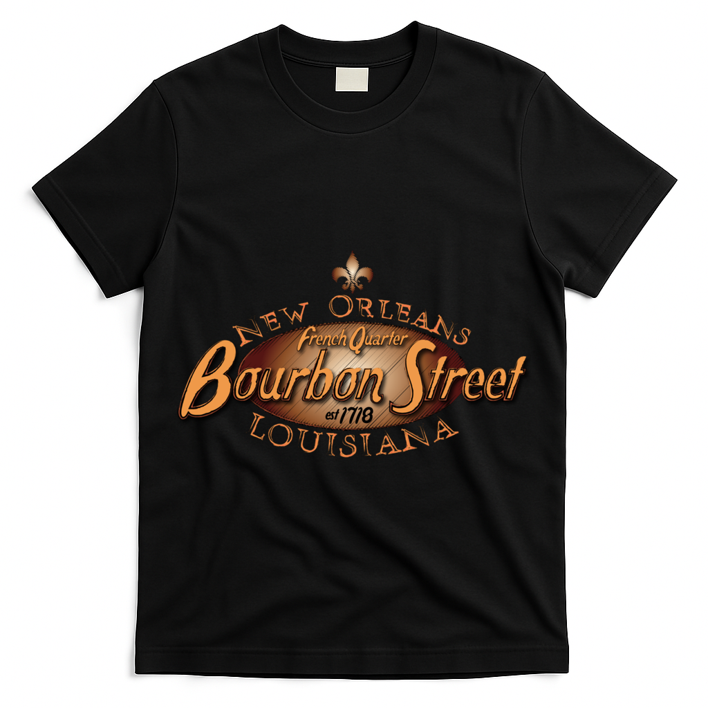 New Orleans Louisiana Bourbon Street French Quarter T-Shirt