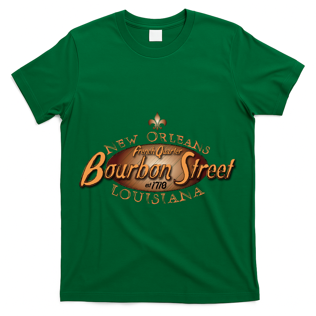 New Orleans Louisiana Bourbon Street French Quarter T-Shirt