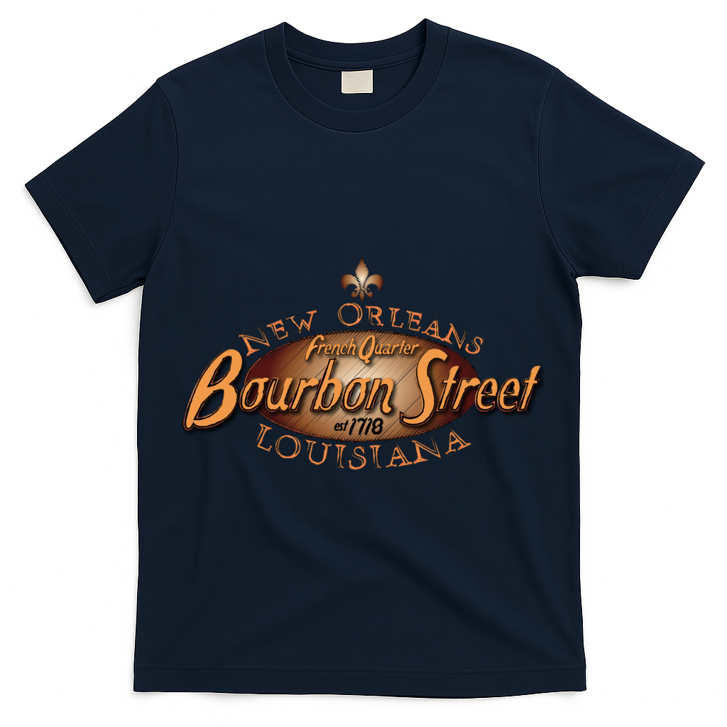 New Orleans Louisiana Bourbon Street French Quarter T-Shirt