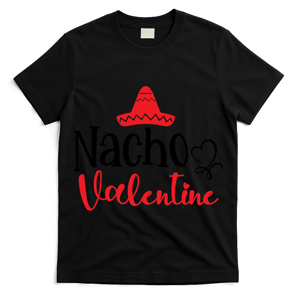 Nacho Valentine, Valentine White, Valentine For Husband, Couple T-Shirt