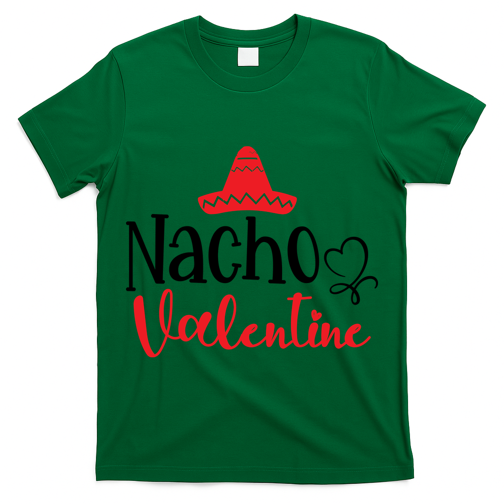 Nacho Valentine, Valentine White, Valentine For Husband, Couple T-Shirt