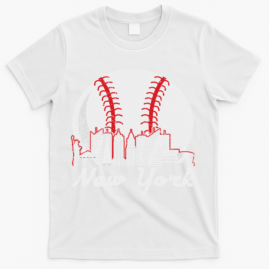 New York Baseball Ny T-Shirt - White