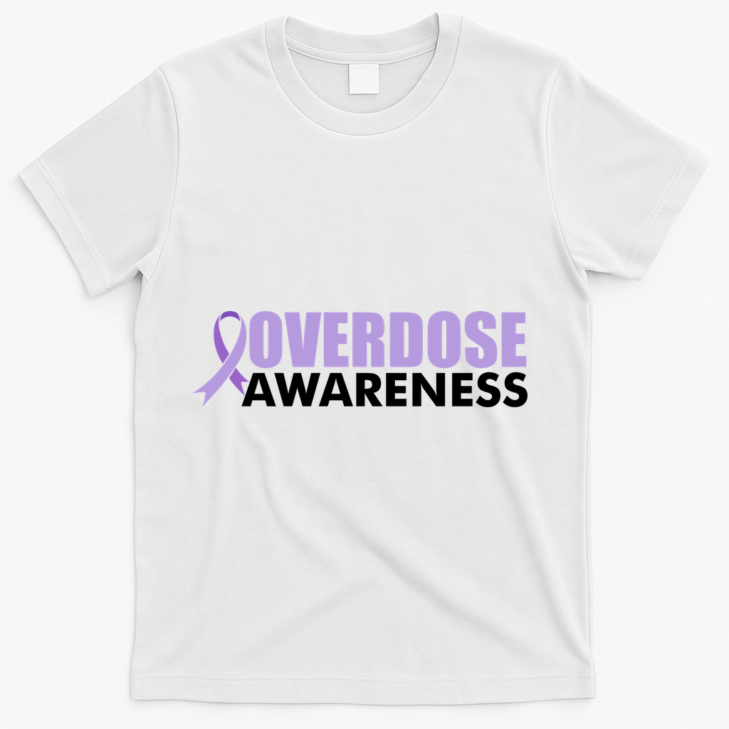 Overdose Awareness T-Shirt - White
