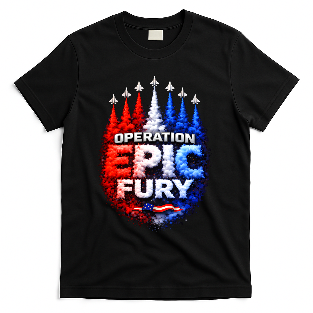 Operation Epic Fury T-Shirt - Black