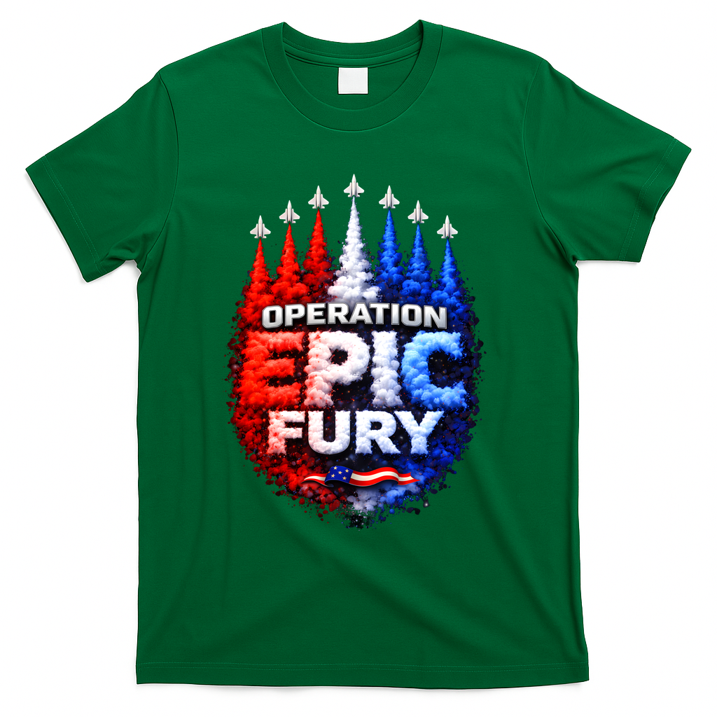 Operation Epic Fury T-Shirt - Green