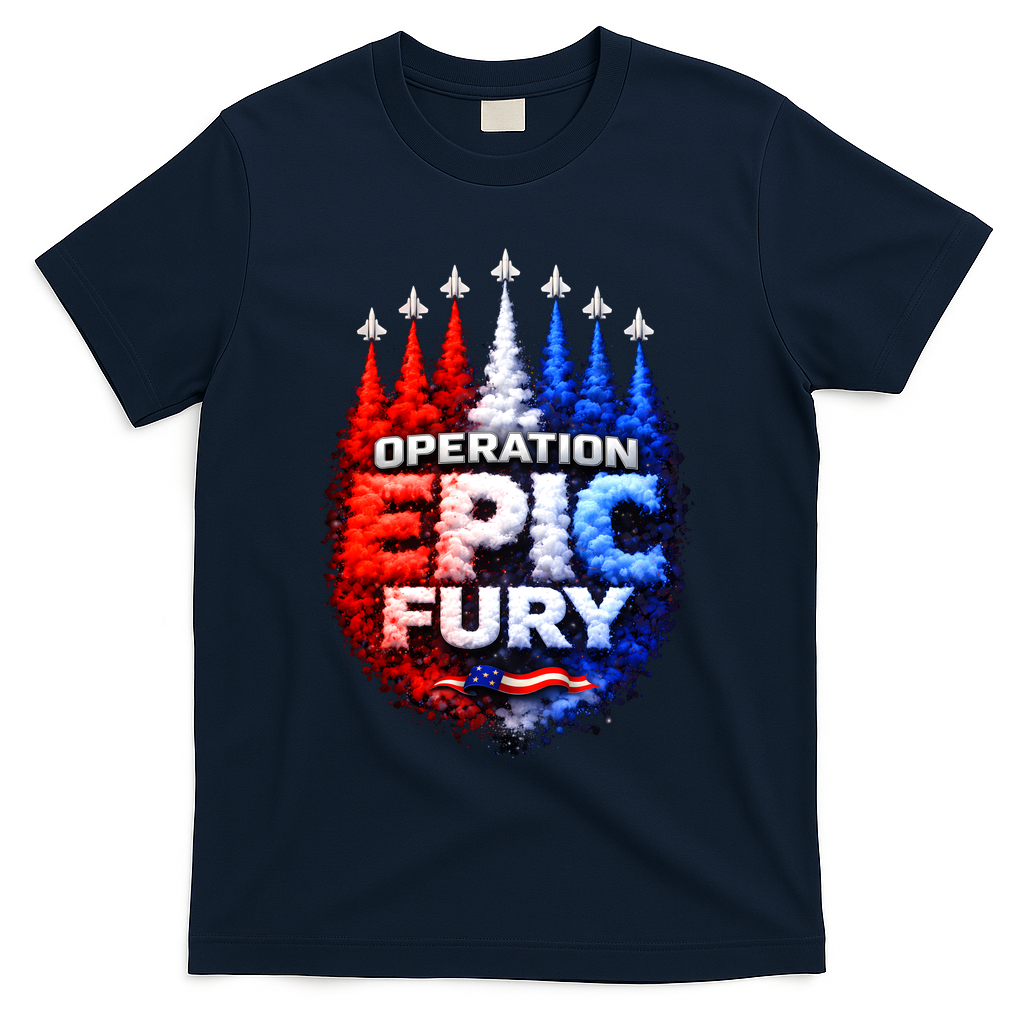 Operation Epic Fury T-Shirt - Navy