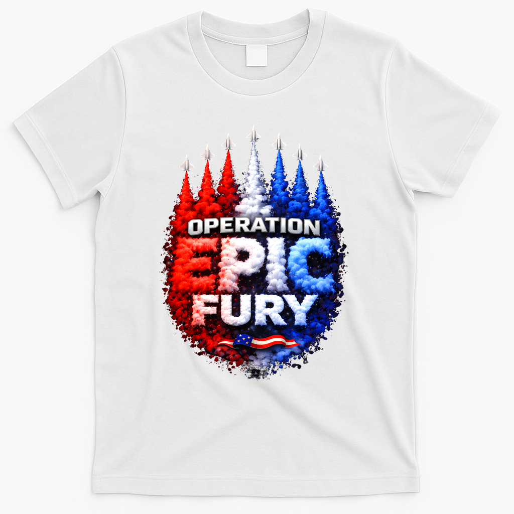 Operation Epic Fury T-Shirt - White