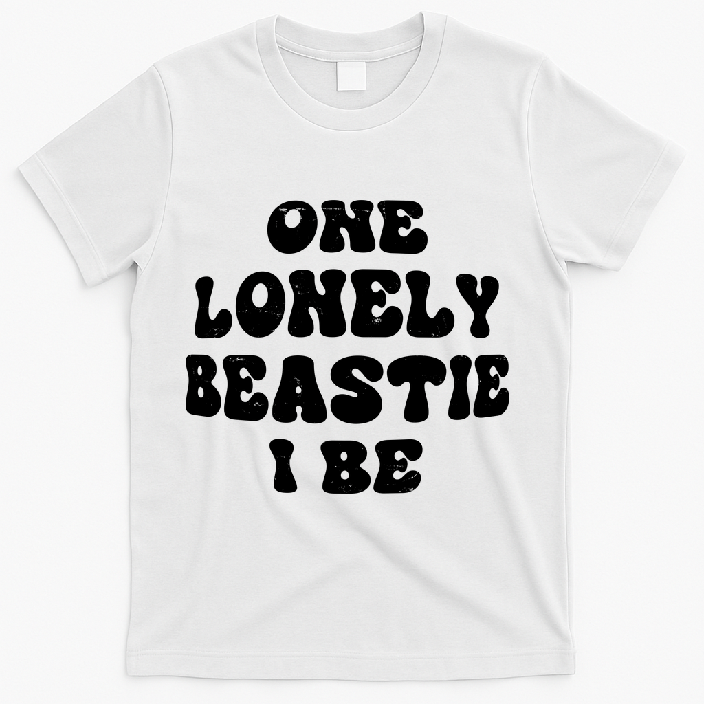 One Lonely Beastie I Be Hip-Hop T-Shirt - White