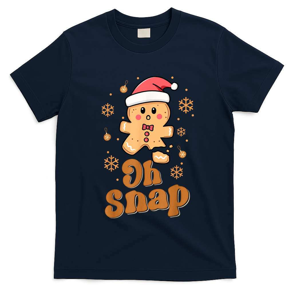 Oh Snap T-Shirt - Navy Blue