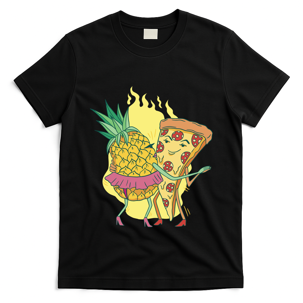 Pizza And Pineapple Dancing T-Shirt