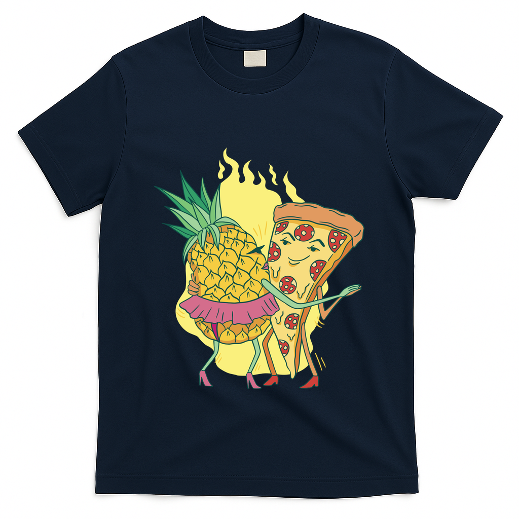Pizza And Pineapple Dancing T-Shirt