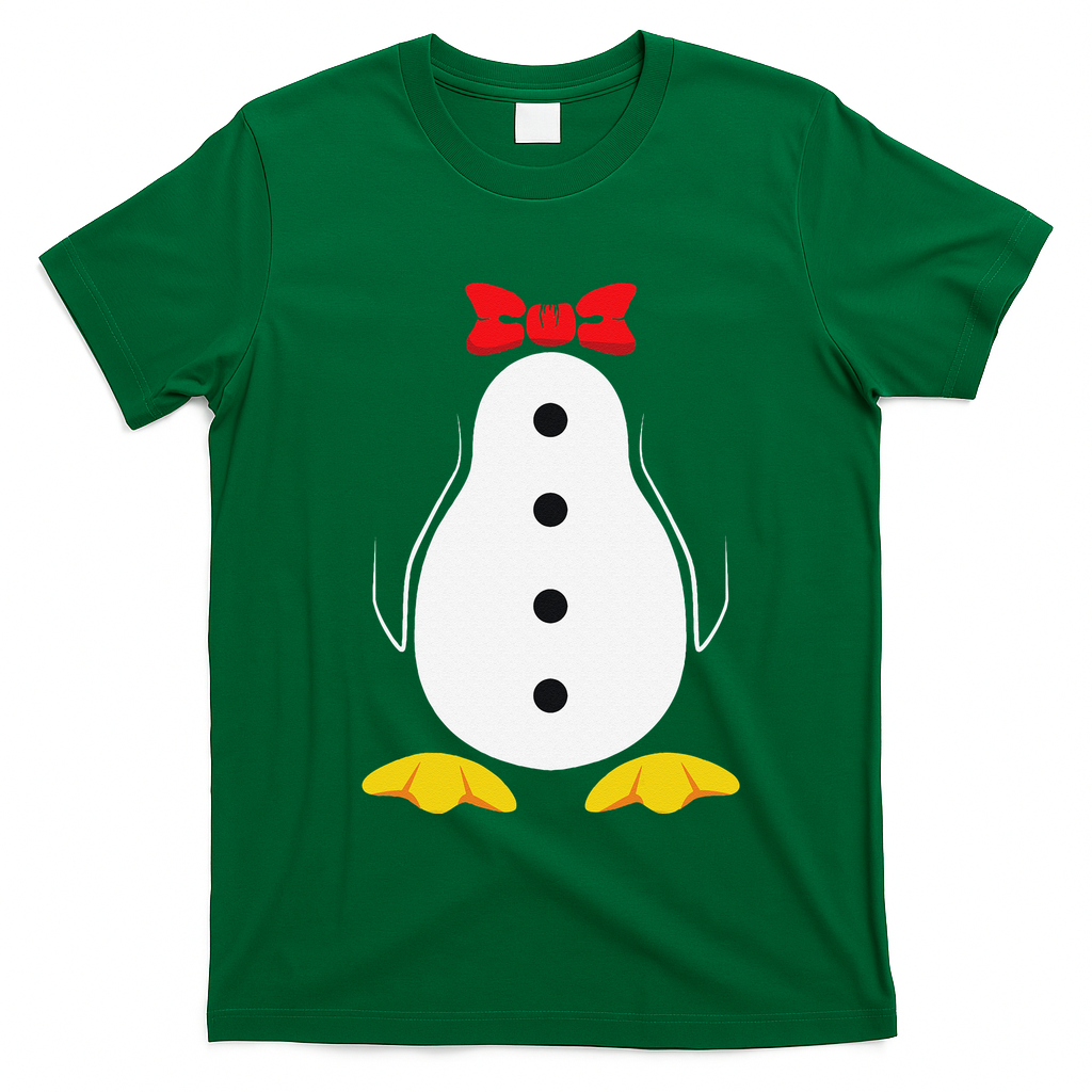 Penguin Costume Tuxedo Halloween Gift For T-Shirt - Irish Green