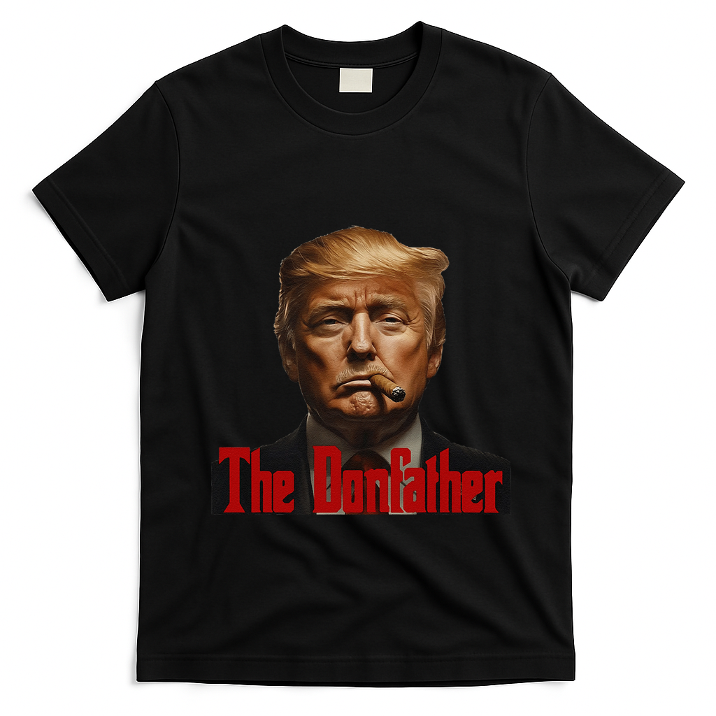 President Donald Trump The Don Father Funny T-Shirt - Black