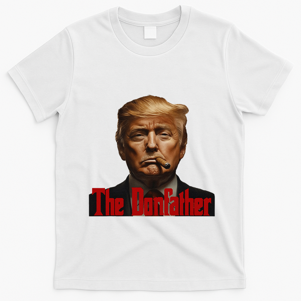 President Donald Trump The Don Father Funny T-Shirt - White