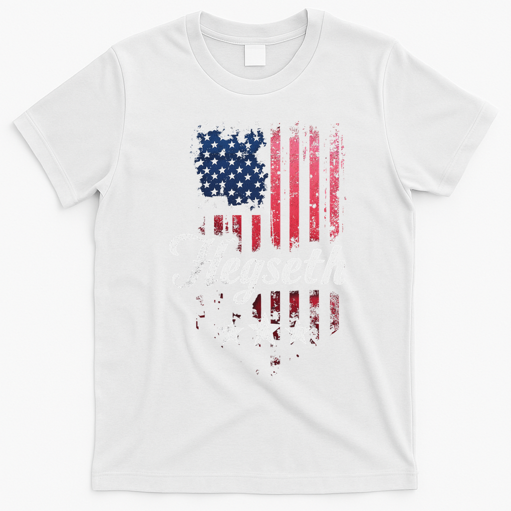 Pete Hegseth Secretary Of Defense Trump Pick Maga Support T-Shirt - White