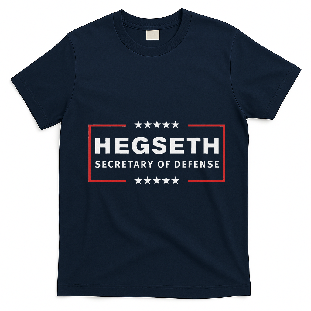 Pete Hegseth Secretary Of Defense Trump Pick Maga T-Shirt - Navy Blue