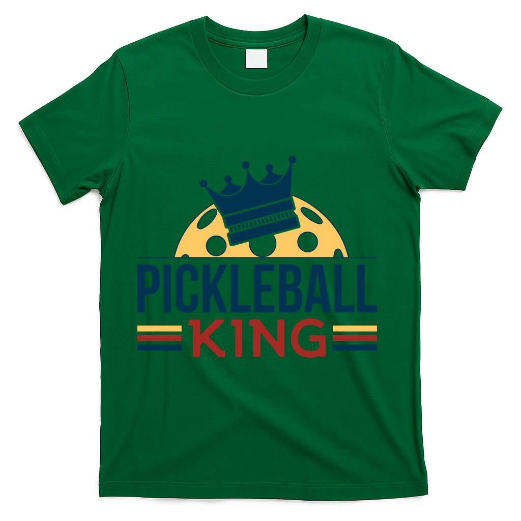 Pickleball King T-Shirt - Green