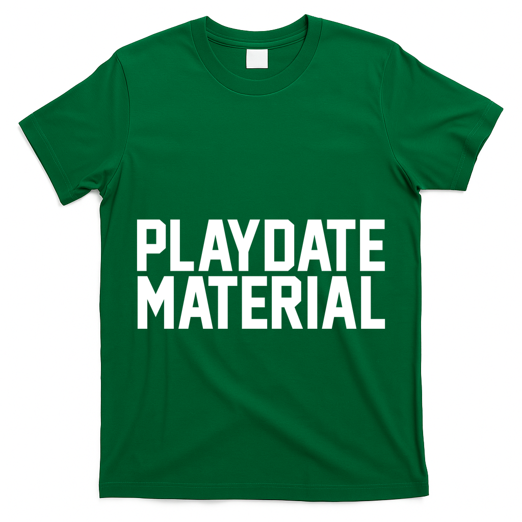 Playdate Material Valentine T-Shirt